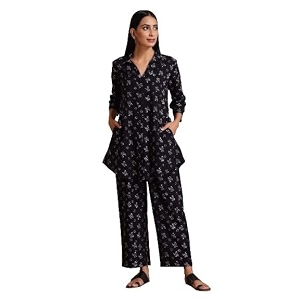 Tarshika Women Womens Trendy Printed Cotton Blend