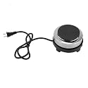 Portable 500W Electric Stove Fast Heating Up to 570 Degrees with Temperature Control for Soup Porridge Hot Pot Cooking Compact Cooktop