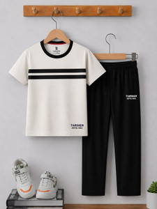 tarsier Boys Girls Casual T-shirt Track