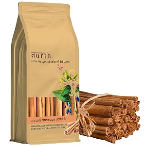 tarth organic ceylon cinnamonauthentic sri lankan cinnamon true cinnamon sticksworld39s finest quillsc5 grade quills -100 gram