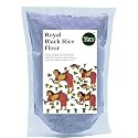 TARU NATURALS Royal Black Rice Flour, Gluten Free, Stone-Ground, Natural Farming 500 Grams