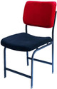 Tarun VISITOR CHAIR Fabric Office Visitor Chair (Red, Black, Optional Installation Available)
