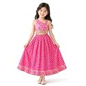 Tasas Girls Floral Anarkali KurtaEthnic Wear for