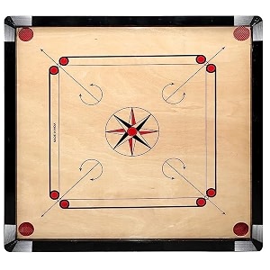 TASCO SPORTS Superior Matte Finish Practice Carrom