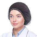 TaShow 120 Pcs Disposable Bouffant Caps, 21 Inches Hair Nets for Women and Men, Polypropylene Non-Woven Hair Nets
