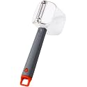Vegetable & Fruit Peeler with Storage Box Stainless Steel Multifunctional Potato Peeler with Container for Carrots, Cucumbers