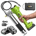 TaskStar Electric Grease Gun with Lock-On Trigger for Effortless Greasing