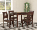 Taskwood Furniture Solid Sheesham Wood Four Seater Dining Set For Dining Room / Restaurant. Solid Wood 4 Seater Dining Set