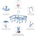 TASMAX baby cloth hanger for drying 32 clips hanger for clothes drying baby hanger for clothes hanging cloth clips for drying clothes drying hanger with clip mask hanger clips for clothes socks hanger