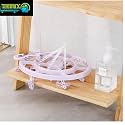 TASMAX Baby Clothes Hanger with Clips Hanger for Clothes Drying for Clothes Hanging Clips for Cloth Drying Baby 24CLI