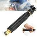 TASMAX jet spray for car wash gun gardening watering tools home garden hose high pressure water nozel bike washing booster nozzle x2000, Stainless Steel;Brass