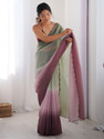 Tasrika Dyed Self Design Bollywood Chiffon Saree