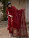 Tasrika Women Kurta Pant Dupatta Set