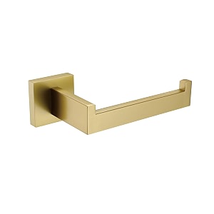 tastos toilet paper holder brushed gold toilet tissue roll holders dispenser and hangers wall mounted for bathroom amp kitchen stainless steel modern square style
