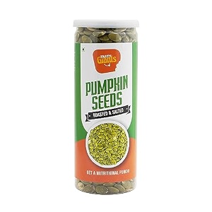 tasty giants roasted pumpkin seeds 180g  fiber rich superfood  diet snacks  seeds for eating  immunity booster  weight management  protein rich seeds