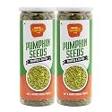 Tasty Giants Roasted Pumpkin Seeds 360g | Fiber Rich Superfood | Diet Snacks | Seeds for Eating | Immunity Booster | Weight Management | Protein Rich Seeds | Seeds Combo Pack