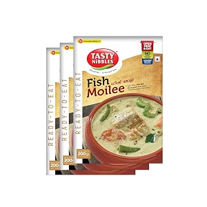 tasty nibbles fish moilee 200gm pouch pack of 3