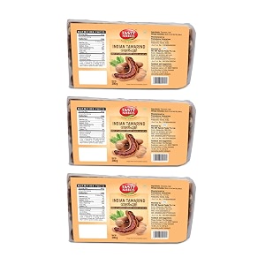 tasty nibbles indian tamarindimli seedless 200g x 3 pack of 3