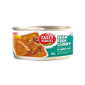 tasty nibbles ready to eat seer fish curry 185g