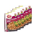 Tasty Nibbles Ready to Eat Tuna Tomato Rice 250g | Open Heat &amp; Eat | Non-Vegetarian | No Added Preservatives | Japanese Retort Technology [Pack of 6]