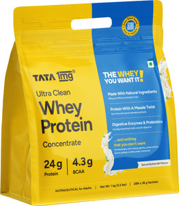 TATA 1mg Ultra Clean Whey Protein Concentrate24g