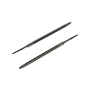 tata agrico 125mm slim taper saw file set steel for sharpening steel for sharpening  precision metal amp wood filing tool square amp flat  fil008 grey set of 10