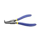 TATA AGRICO Circlip Plier Heavy Duty Multi-purpose External Bent Nose Plier Hand Tool Multi Purpose Tool (7Inches-Grey &amp; Blue)