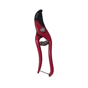 tata agrico garden shears sharp cutter pruners scissor pruning seeds with grip-handle  garden tools for home and garden use flower cutter gts006 silver
