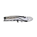 Tata Agrico Garden Tools Roll Cut Type Pruning Secateur with Chrome Finish- Garden Tools for Home and Garden Use Flower Cutter | (GTS012,Silver)