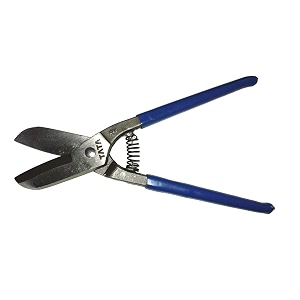 tata agrico 10 inch multipurpose cutter  spring action shears with sharp hardened blades amp anti-slip handles  for tin sheet aluminium wires hoses garden branches amp home repair pack of 1
