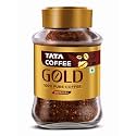 Tata Coffee Gold Original, Instant &amp; Pure Coffee Jar, 90g/95g, Freeze-Dried, Rich &amp; Strong, Specially Sourced Robusta And Arabica Bean