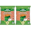Tata Sampann Masoor Dal, Whole, 1kg (Pack of 2)