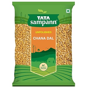 tata sampann organic pulses - chana dal 1kg