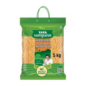 tata sampann unpolished toorarhar dal 5 kg