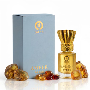 Tatha Amber Musk Attar Unisex Fragrance For