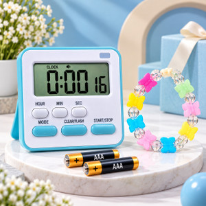 tatsam digital blue clock