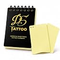 Tattoo Practice Flipbook, 7 Sheets of 3MM fake skin, Perfect for stencil transfer, shading & lining, Original Tattoo Practice Book