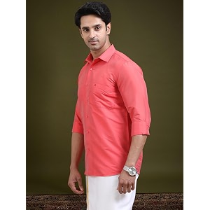 Tattva Men Silk Blend Ethnic Shirt