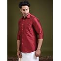 Tattva Men Silk Blend Ethnic Shirt 