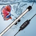 Tatub 24'' Submersible Aquarium Light with 3 Lighting Modes,10.8W Full Spectrum Led Fish Tank Light with 10 Levels of Brightness,Underwater Aquarium Lights for Fish Tank with Timer Auto On/Off
