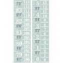Tatuo 1 Pc Height Growth Chart for Wall Ruler Tape Adhesive for Home,Green