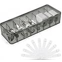 Tatuo Cord Organizer for Drawer Desktop, Gray, 1 Pack