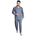 Men39s Cotton Solid Night Suit