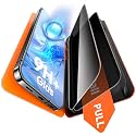 TAURI 2 Pack for Google Pixel 11 Privacy Screen Protector, 1-Step Install