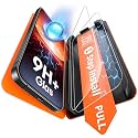 TAURI 2 Pack for iPhone 13 Screen Protector, 1-Step Install Clear