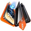TAURI 2 Pack for iPhone 14 Pro Max Privacy Screen Protector, 1-Step Install