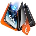 TAURI 2 Pack for iPhone 14 Pro Privacy Screen Protector, 1-Step Install