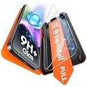 TAURI 2 Pack for iPhone 14 Screen Protector, 1-Step Install Clear