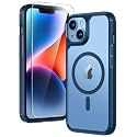 TAURI for iPhone 13 Case, Compatible with MagSafe, Blue