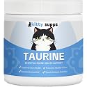 Taurine，Kitty supps Taurine Powder for Cats,Boost Energy & Vitality,Mix in Food, Water-Soluble,with Dosing Spoon